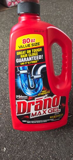 Drain cleaner gel