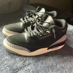 Jordan 3 Black Noir
