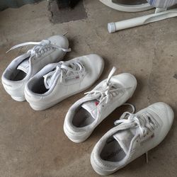 2 Pairs Of Womens Reeboks