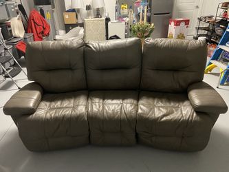 Grey Recliner Couch