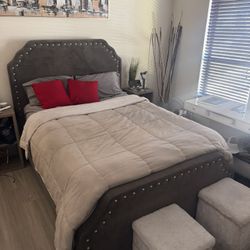 Bed - Queen Size Headboard & Footboard