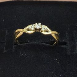 Eternate gold vermeil ring 