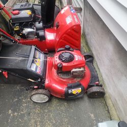 Snow Blower And Lawn Mower
