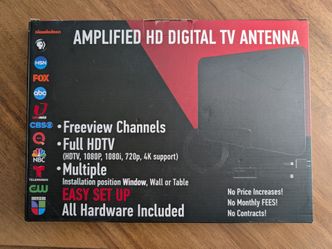 Amplified HD Digital TV Antenna