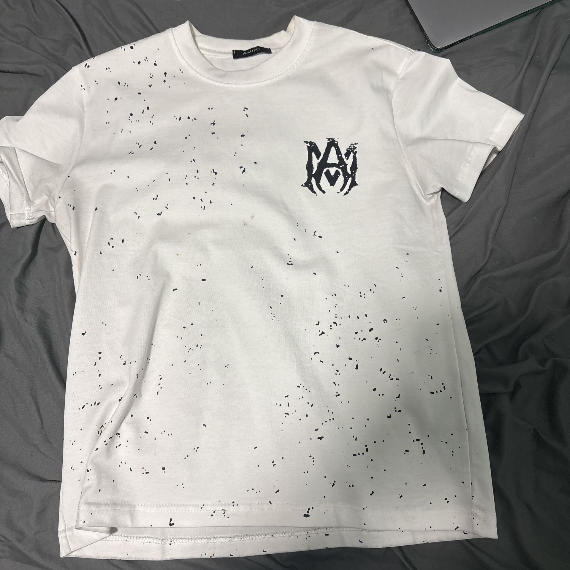 Splattered Amiri Tee
