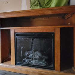 Electric Fireplace TV Stand/shelf