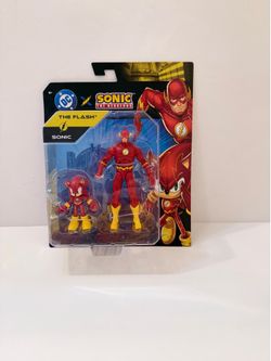 DC x Sonic the Hedgehog The Flash & Sonic Action Figure 2-Pack – Jakks Pacific