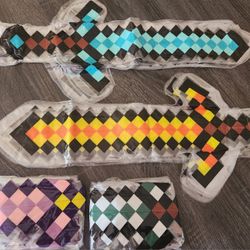 Minecraft party favor swords $12