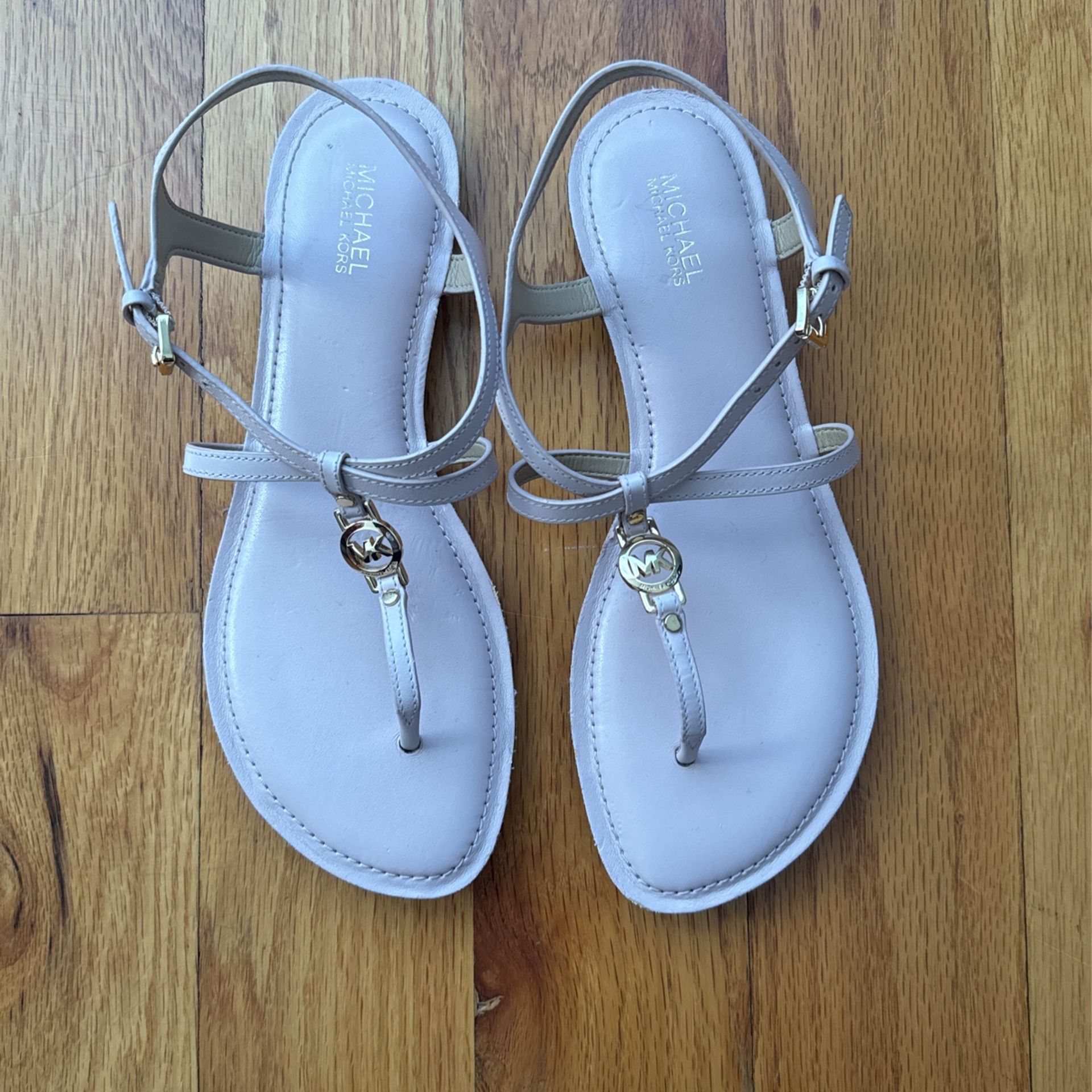 MK T Strap Sandals