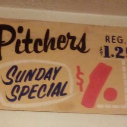 Vintage Bar Sign 