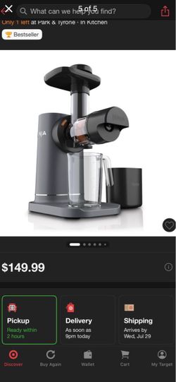 Ninja juicer