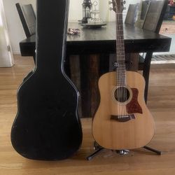 Taylor 110 Acoustic Guitar With Hard Shell Case