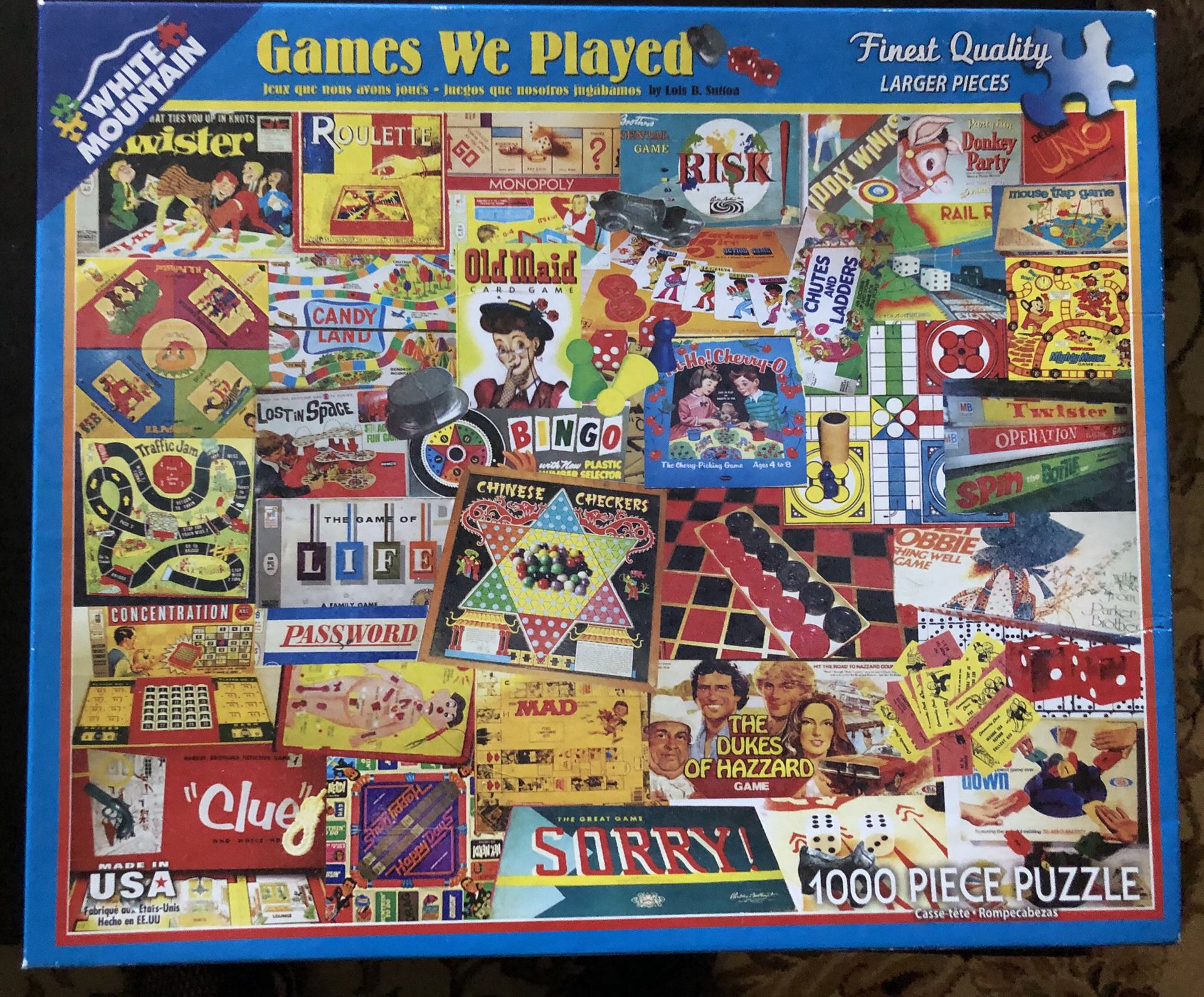 Puzzle 1000 piece