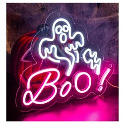 Ghost Neon Sign 9.85in New 