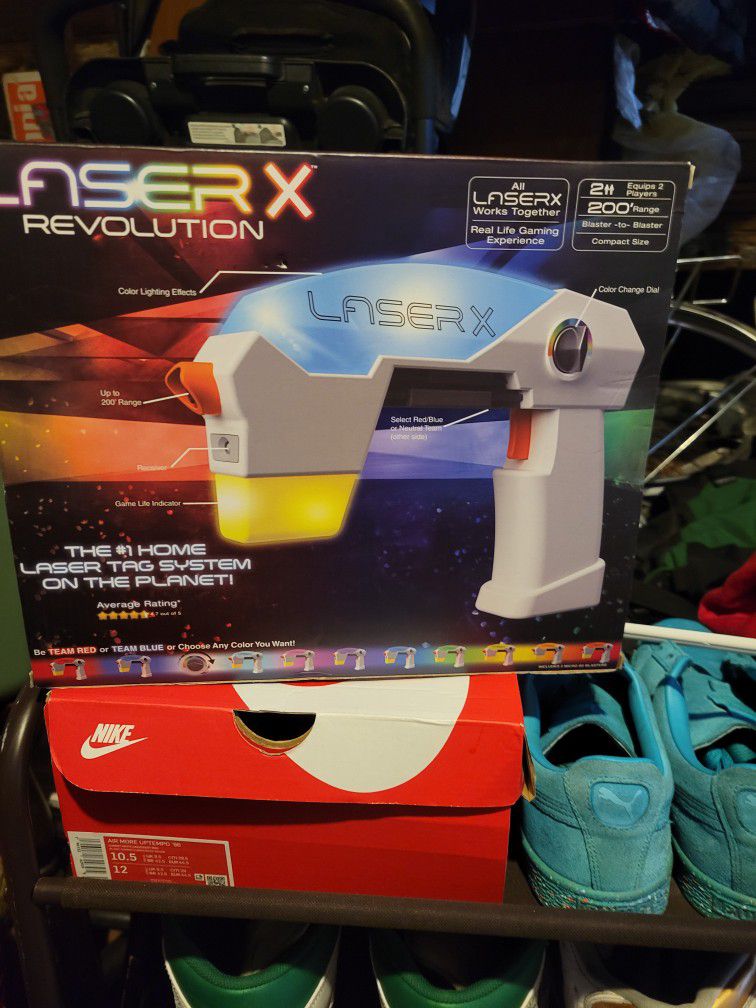 Laser X Two Player Revolution Blaster Laser Tag Gaming Set 