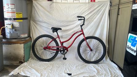 GREAT MOTHERS DAY GIFT! 26” single speed, coaster Brake beach cruiser bicycle please read description ready to ride as pictured. Please check my listi
