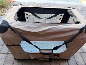 Foldable Soft Dog Playpen (Large)