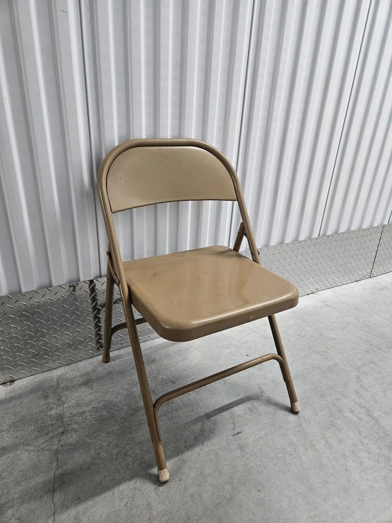 4 Metal Folding Chairs