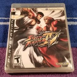 STREET FIGHTER IV PS3 GAME