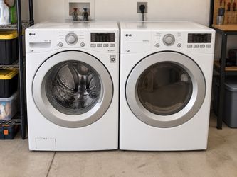 LG washer and dryer gas