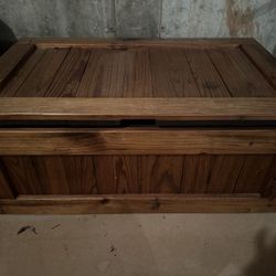 Wooden Chest Or Toy Box