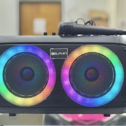 Rechargeable Bluetooth Party speaker w/strap