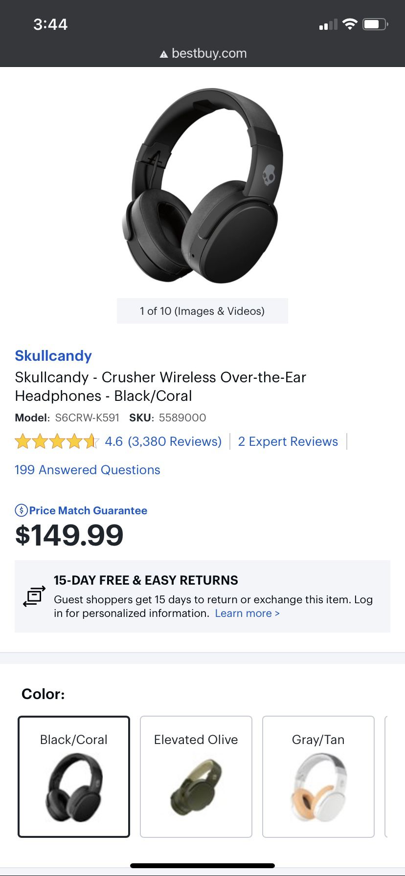 Skullcandy headphones