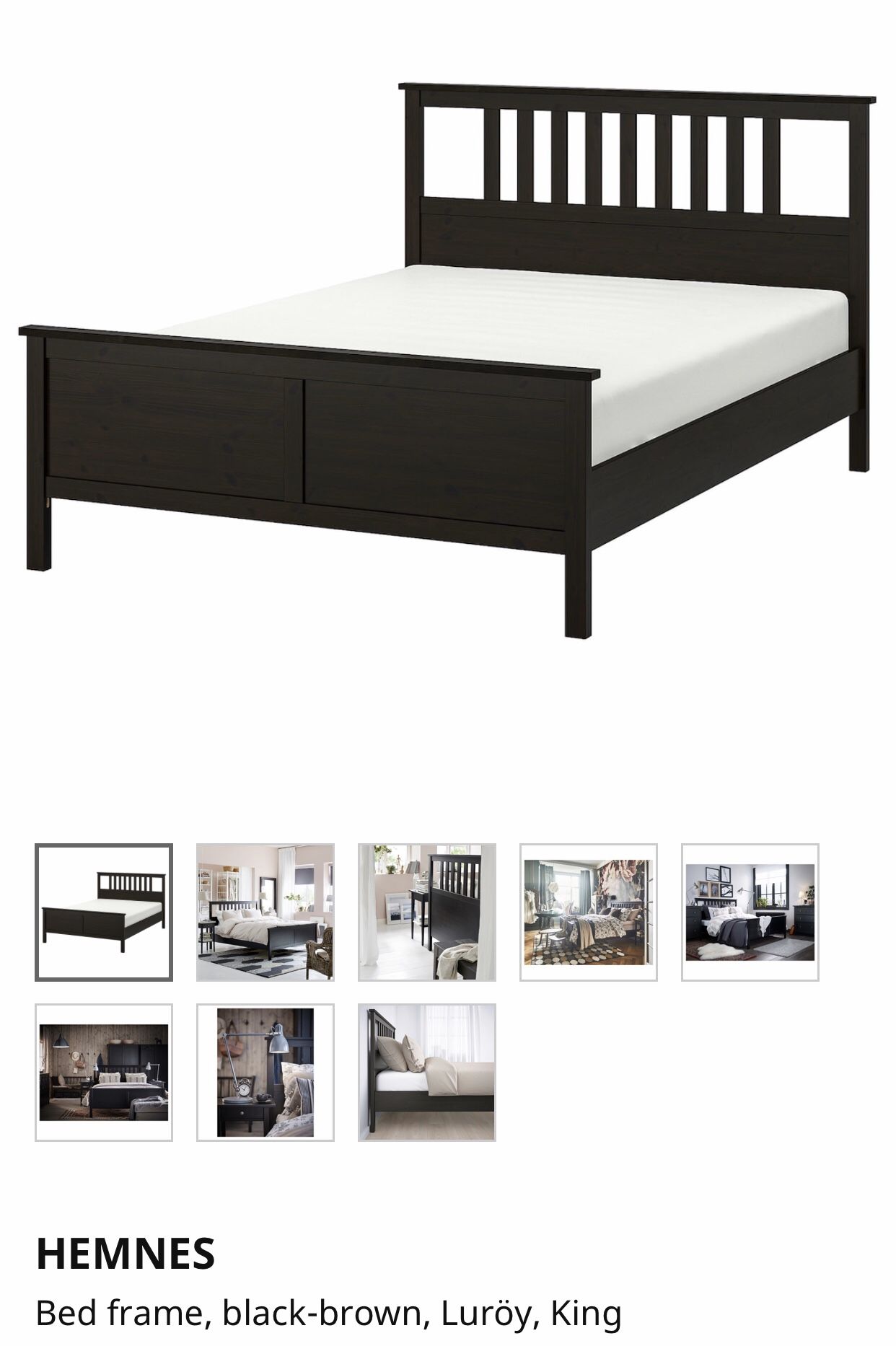IKEA Hemnes King 5 piece bedroom set