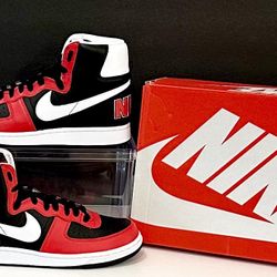 Nike Terminator High-Top 'Black/Red [FN4442-001] NEW W/BOX!  SIZE: 9 MEN’s / CM: 27