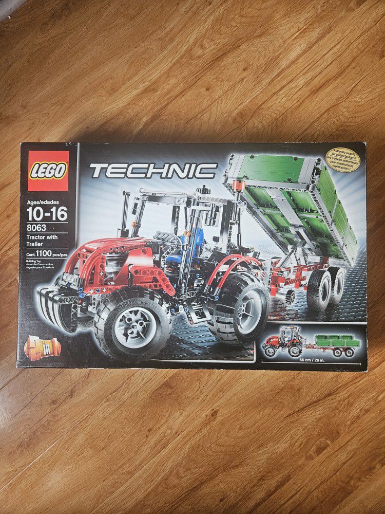 Lego Technic Tractor with Trailer 8063