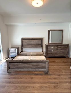 New bedroom set in box only $599| finance available $39 down