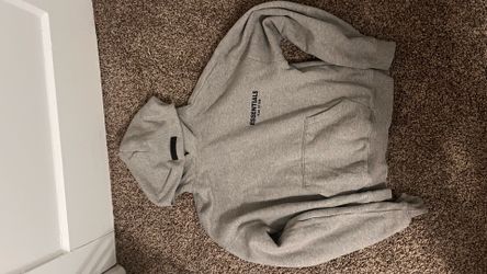 Dark oat essentials hoodie