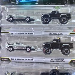 Hot wheels back to the future 2pack