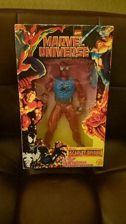 Marvel comics / marvel universe/ scarlet spider/ toy biz