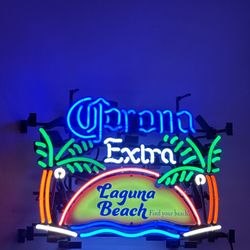 Corona Extra Laguna Beach Neon LED sign 