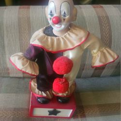 Price Products wind up Clown Music Box