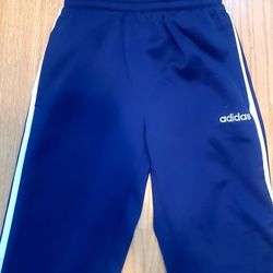 Adidas Blue Sweat Pants..Size 10 Yr Old..like New!