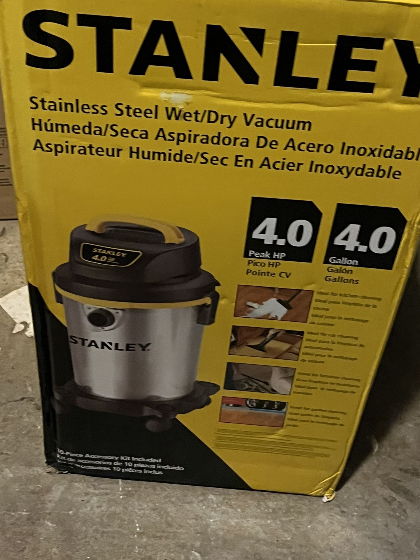 Stanley 4.0 Wet Vac