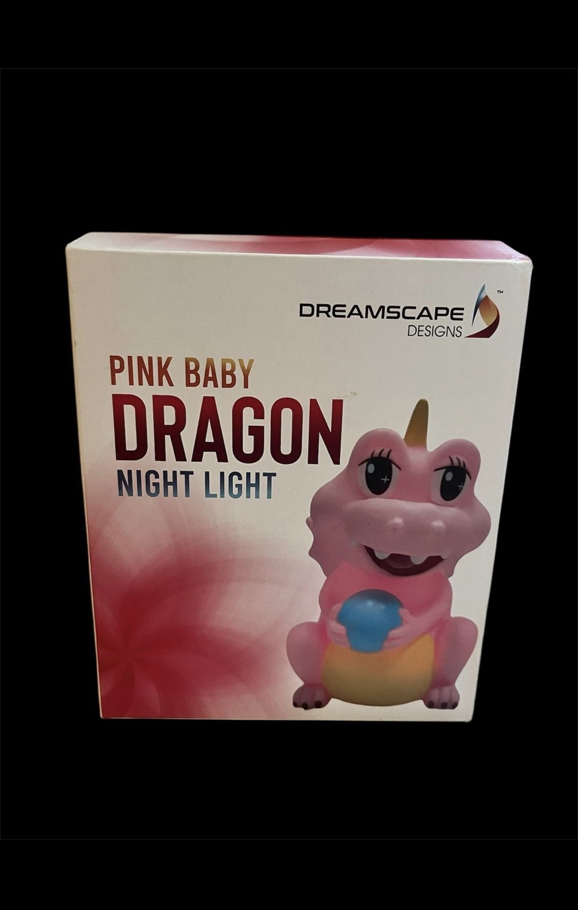 Dreamscape Designs Pink Baby Dragon Nightlight