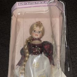 Collectible Memories Rapunzel Porcelain Doll