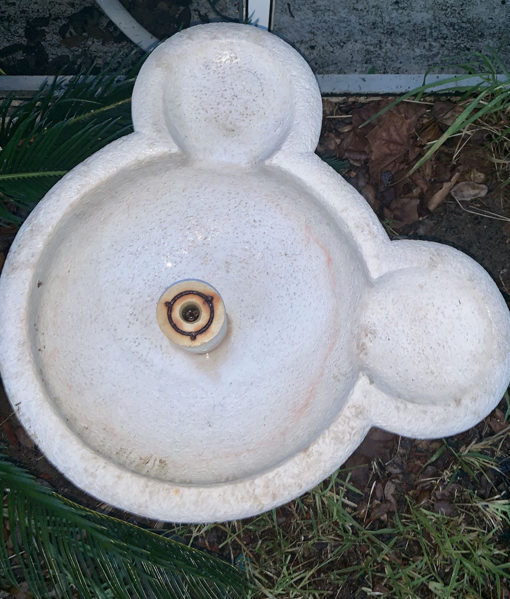 Mickey Mouse Bird Bath/Fountain