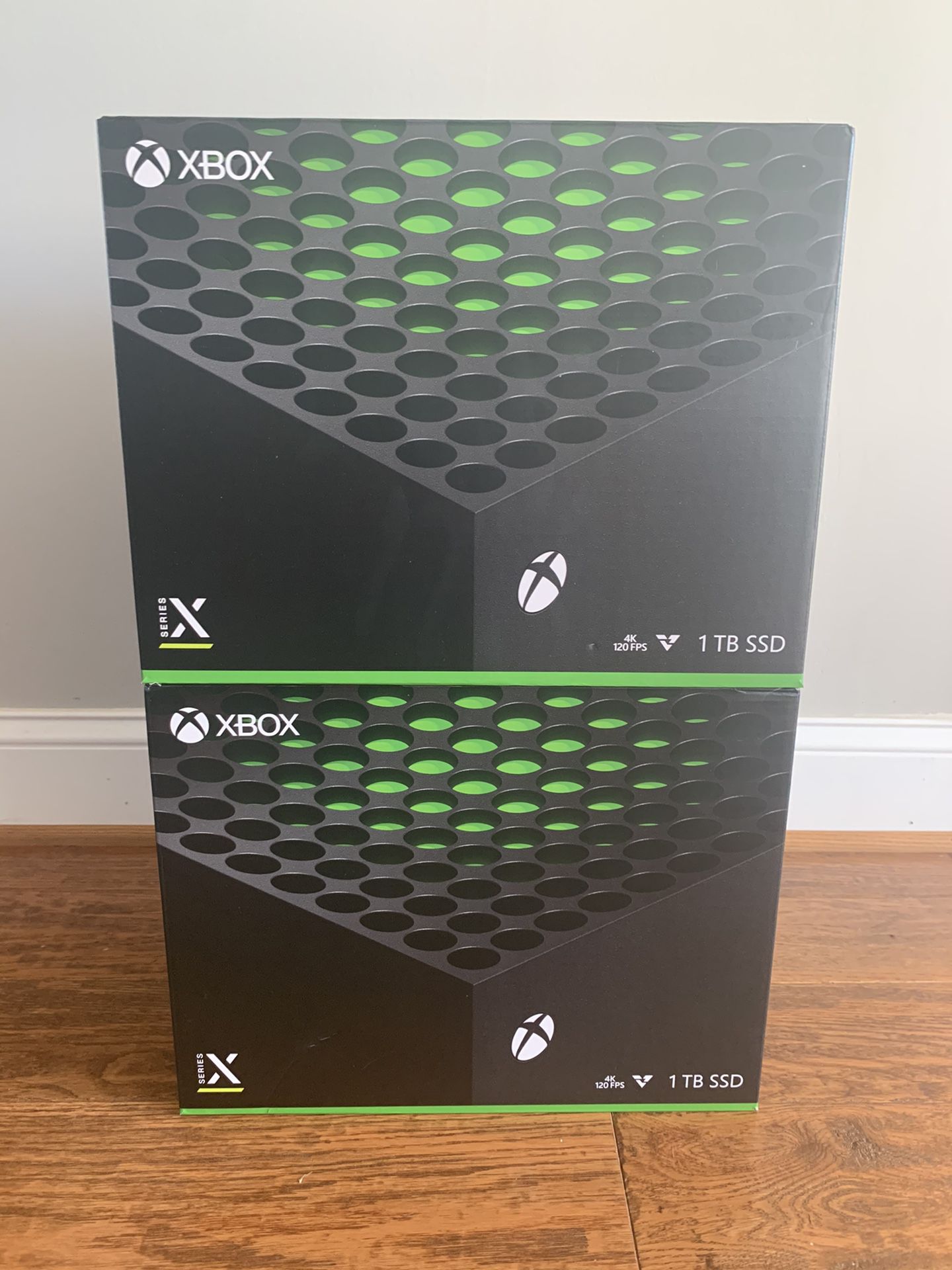 Xbox X, brand new in hand with proof of purchase