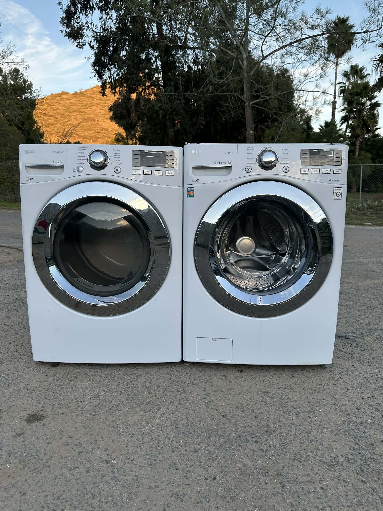 LG Washer And Electric Dryer