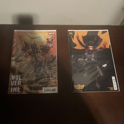 Comic Books $3 Each - Wolverine, Batman and Robin