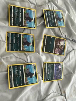 Pokémon TCG Card Lot – Pangoro, Umbreon, Rattata