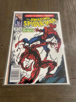 The Amazing Spider-Man #361 - 1st Appearance of Carnage Newsstand Edition