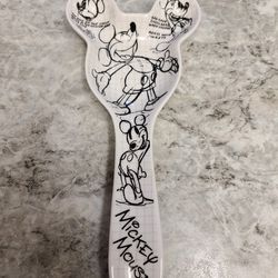 Disney Sketchbook Mickey Mouse Spoon Rest Holder RARE NEW 