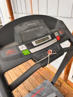 Treadmill a little dusty but works very well