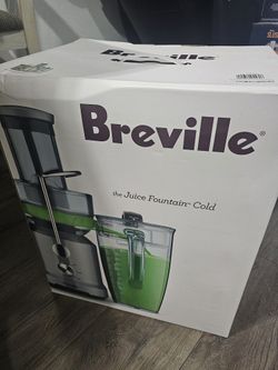 Breville Juice Fountain Cold Centrifugal Juicer - Silver (BJE430SILUSC)