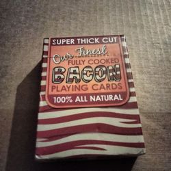 Bacon..playing cards